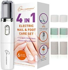 Electric Nail Buffer and Shine Kit for Natural Nails